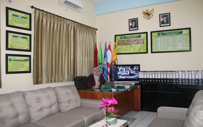 SAMBUTAN KEPALA SEKOLAH PADA PEMBUKAAN MPLS DARING